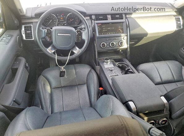 SALRG2RV6K2407351 2019 LAND ROVER DISCOVERY Gray Widok deski rozdzielczej