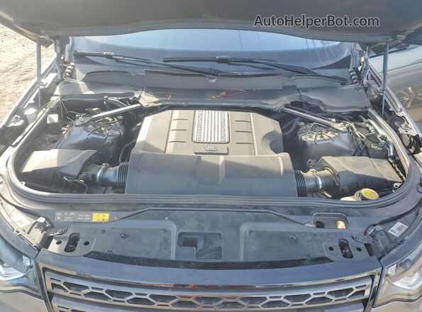 SALRG2RV6K2407351 2019 LAND ROVER DISCOVERY Gray Widok komory silnika