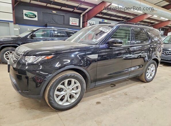 SALRG2RV9JA057928 2018 LAND ROVER DISCOVERY Black Առջևի ձախ երեք քառորդ տեսարան