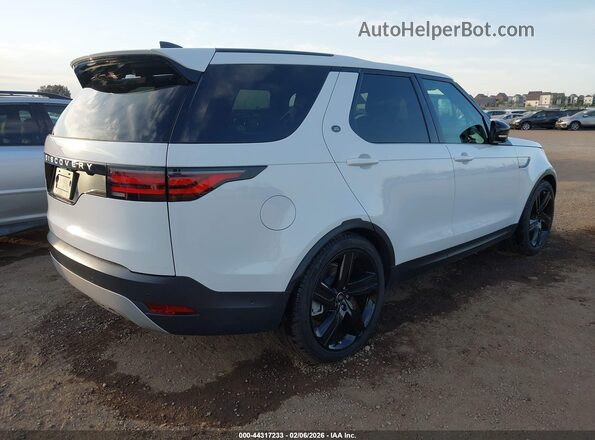 SALRJ2FX6S2513869 2025 LAND ROVER DISCOVERY Белый Задняя правая четверть