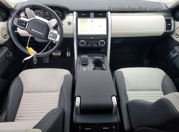 SALRL2FX4S2505375 2025 LAND ROVER DISCOVERY Белый Вид панели приборов