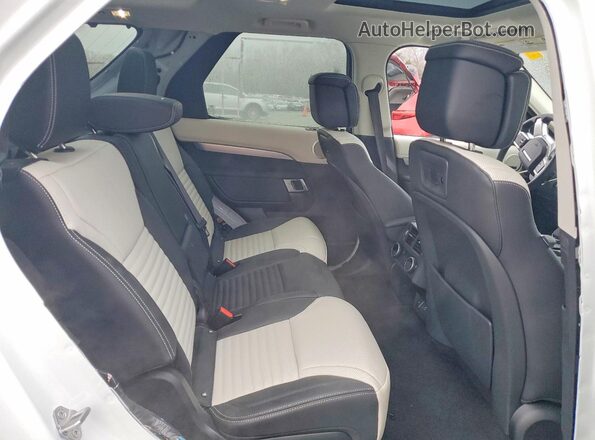 SALRL2FX4S2505375 2025 LAND ROVER DISCOVERY Белый Вид задней части салона