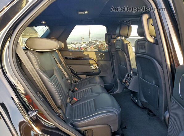 SALRM4EU2N2463969 2022 LAND ROVER DISCOVERY Black Вид задньої частини салону