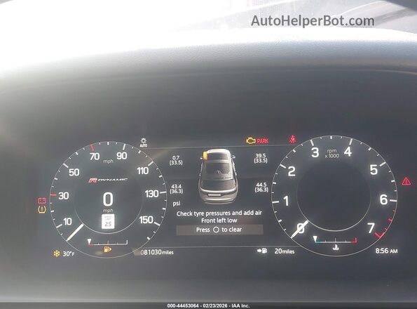 SALRM4EUXN2464545 2022 LAND ROVER DISCOVERY Gray Вид задніх сидінь