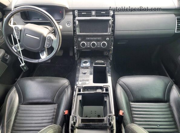 SALRR2RK9JA054981 2018 LAND ROVER DISCOVERY Gray Widok zestawu wskaźników