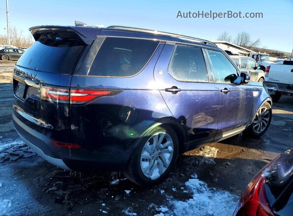 SALRR2RV8JA056747 2018 LAND ROVER DISCOVERY Синий Задняя правая четверть