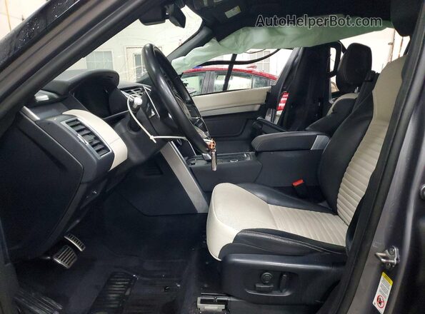 SALRT2RX8M2448306 2021 LAND ROVER DISCOVERY Silver Vista interior delantera