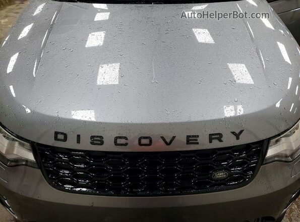 SALRT2RX8M2448306 2021 LAND ROVER DISCOVERY Silver Vista del compartimento del motor
