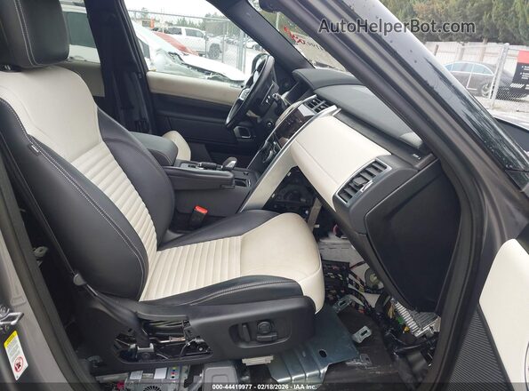 SALRT4EU9N2459548 2022 LAND ROVER DISCOVERY Серый Вид салона спереди