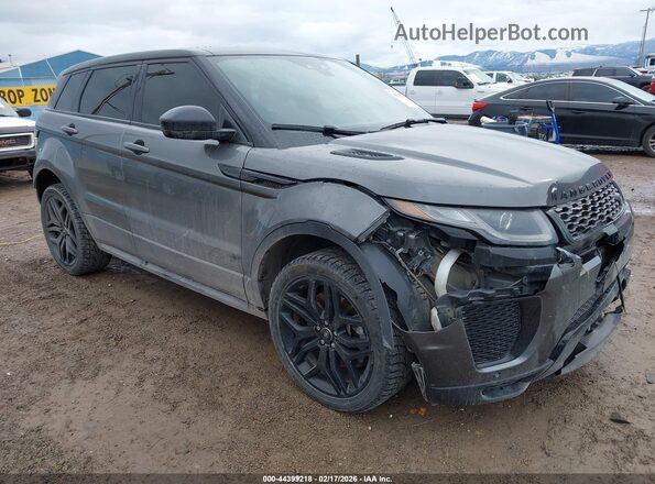 SALVD2SX1JH302523 2018 LAND ROVER RANGE ROVER EVOQUE Серый Передняя правая четверть
