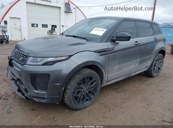 SALVD2SX1JH302523 2018 LAND ROVER RANGE ROVER EVOQUE Серый Передняя левая четверть