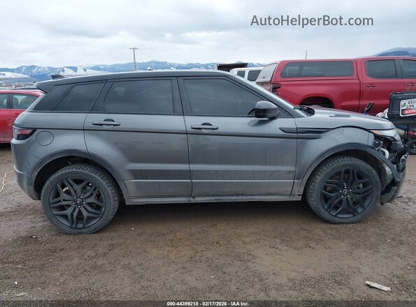 SALVD2SX1JH302523 2018 LAND ROVER RANGE ROVER EVOQUE Серый Вид задней части салона