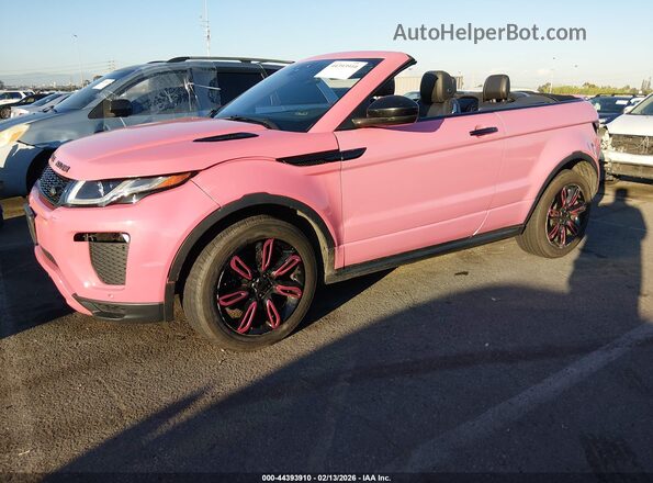 SALVD5BG9HH194826 2017 LAND ROVER RANGE ROVER EVOQUE Розовый Передняя левая четверть