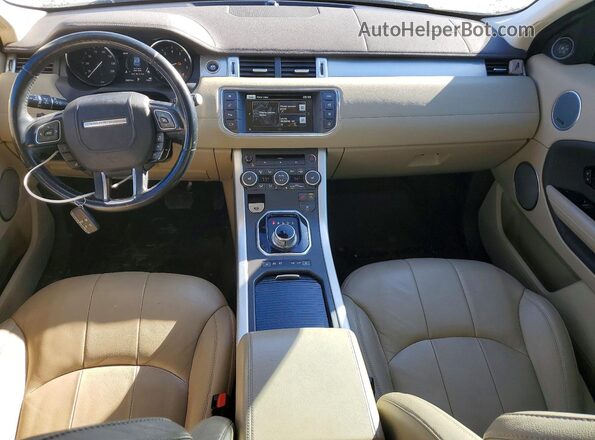 SALVP2BG0GH153652 2016 LAND ROVER RANGE Серебряный Вид панели приборов