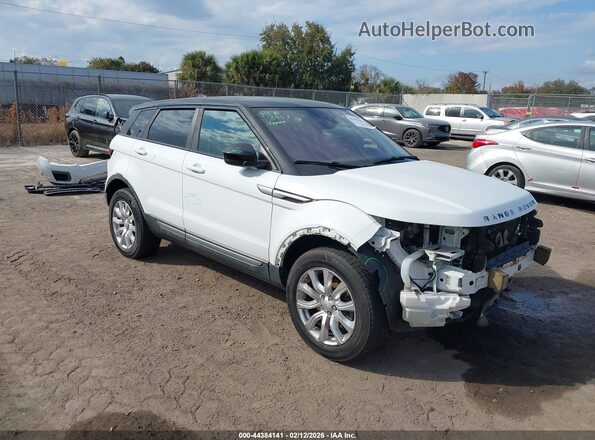 SALVP2BG0HH169013 2017 LAND ROVER RANGE ROVER EVOQUE Белый Передняя правая четверть