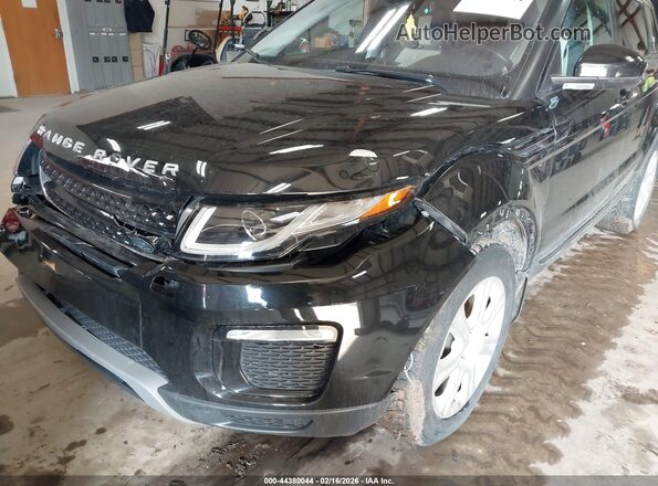 SALVP2BG1HH169487 2017 LAND ROVER RANGE ROVER EVOQUE Черный Вид спереди