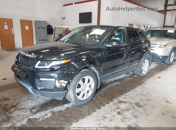 SALVP2BG1HH169487 2017 LAND ROVER RANGE ROVER EVOQUE Черный Передняя левая четверть