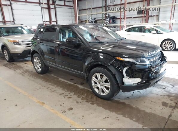 SALVP2BG1HH169487 2017 LAND ROVER RANGE ROVER EVOQUE Черный Передняя правая четверть