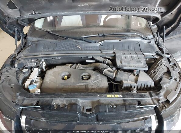 SALVP2BG1HH169487 2017 LAND ROVER RANGE ROVER EVOQUE Черный Вид сзади