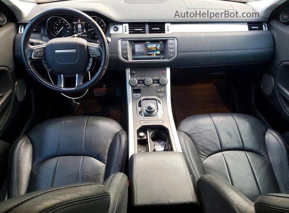 SALVP2BG2HH200486 2017 LAND ROVER RANGE Белый Вид панели приборов