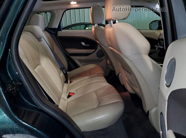SALVP2BG4HH190284 2017 LAND ROVER RANGE Зеленый Вид задних сидений