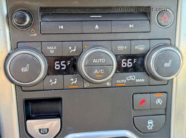 SALVP2BG5GH088992 2016 LAND ROVER RANGE Белый Панорамный вид салона 360°