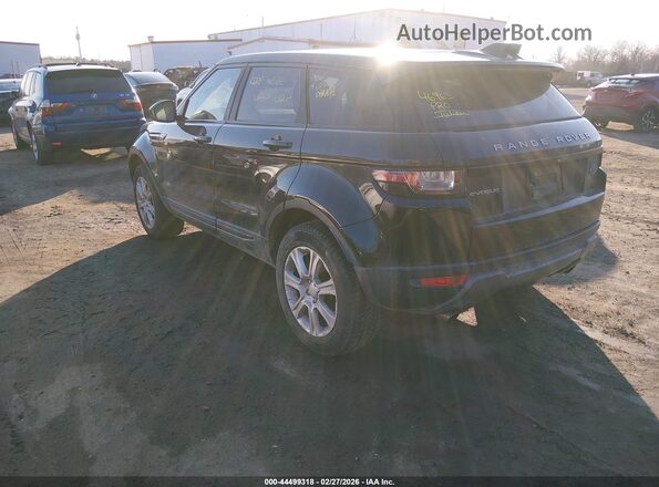 SALVP2BG6HH169730 2017 LAND ROVER RANGE ROVER EVOQUE Черный Задняя левая четверть