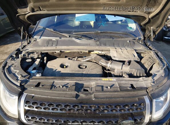 SALVP2BG6HH169730 2017 LAND ROVER RANGE ROVER EVOQUE Черный Вид сзади