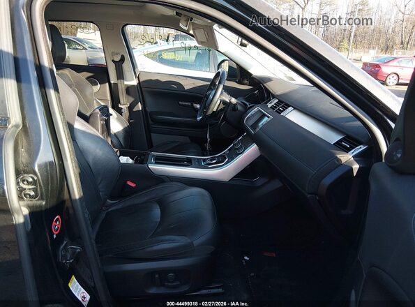 SALVP2BG6HH169730 2017 LAND ROVER RANGE ROVER EVOQUE Черный Вид салона спереди