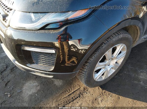 SALVP2BG6HH169730 2017 LAND ROVER RANGE ROVER EVOQUE Черный Вид спереди