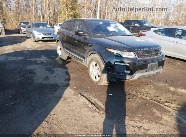 SALVP2BG6HH169730 2017 LAND ROVER RANGE ROVER EVOQUE Черный Передняя правая четверть