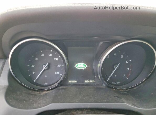 SALVP2BG8GH100178 2016 LAND ROVER RANGE Желто-коричневый Вид щитка приборов