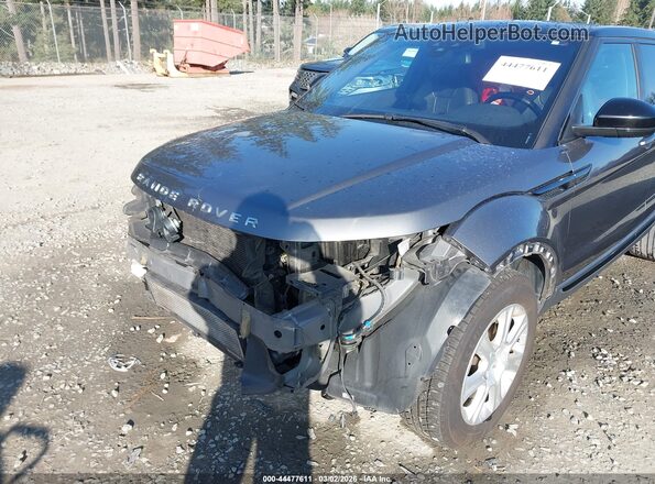 SALVP2BGXHH219769 2017 LAND ROVER RANGE ROVER EVOQUE Серый Вид спереди