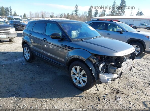 SALVP2BGXHH219769 2017 LAND ROVER RANGE ROVER EVOQUE Серый Передняя правая четверть