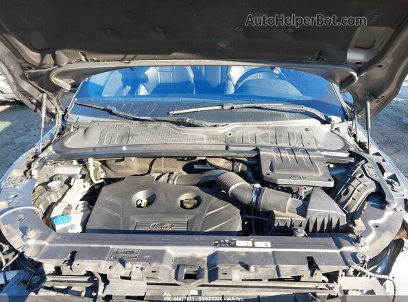 SALVP2BGXHH219769 2017 LAND ROVER RANGE ROVER EVOQUE Серый Вид сзади