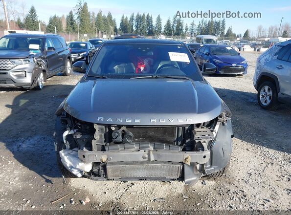 SALVP2BGXHH219769 2017 LAND ROVER RANGE ROVER EVOQUE Серый Вид задней части салона