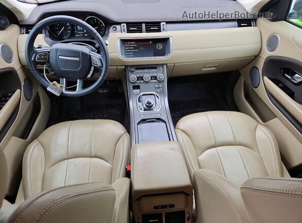 SALVP2RX5KH336009 2019 LAND ROVER RANGE Белый Вид панели приборов