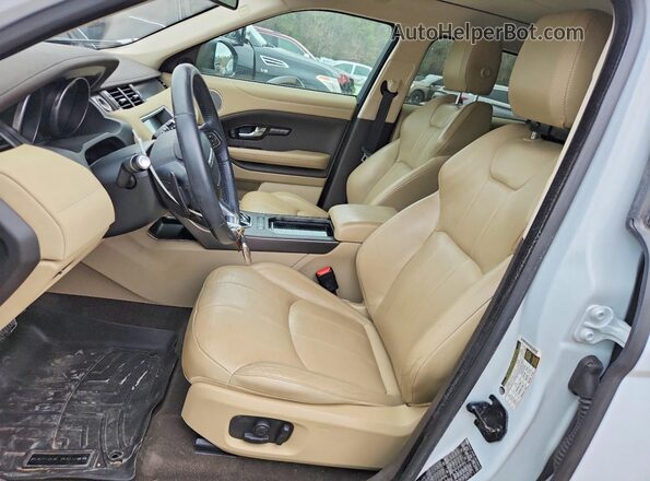 SALVP2RX5KH336009 2019 LAND ROVER RANGE Белый Вид салона спереди
