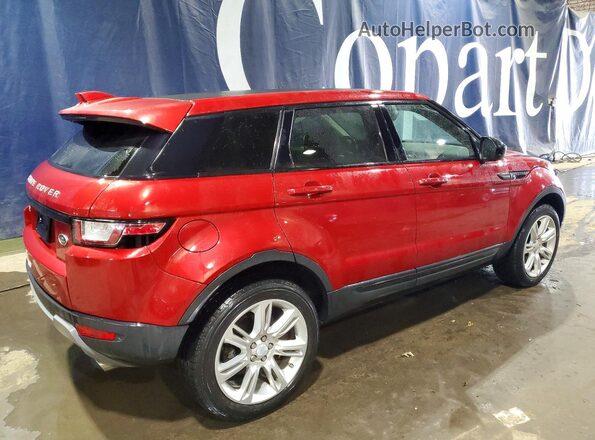 SALVP2RX8JH286723 2018 LAND ROVER RANGE Красный Задняя правая четверть