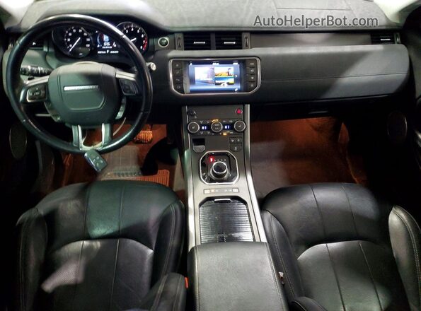 SALVP2RX8JH286723 2018 LAND ROVER RANGE Красный Вид панели приборов