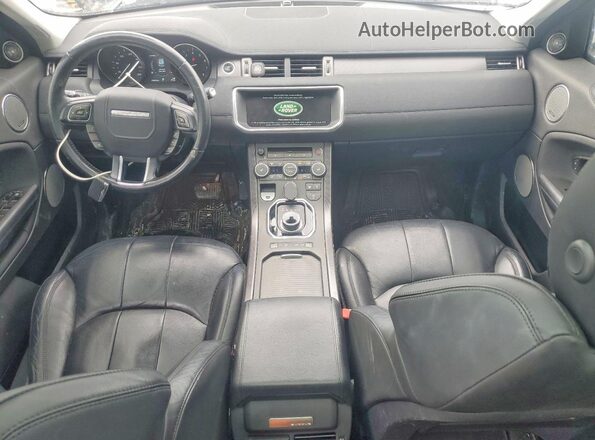 SALVP2RX9JH303657 2018 LAND ROVER RANGE Черный Вид панели приборов