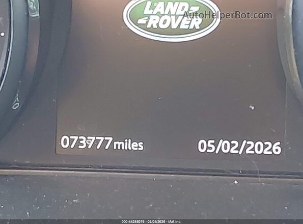 SALVP2RX9KH348177 2019 LAND ROVER RANGE ROVER EVOQUE Белый 