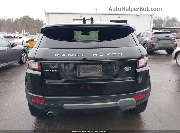 SALVP2RXXJH321956 2018 LAND ROVER RANGE ROVER EVOQUE Черный 