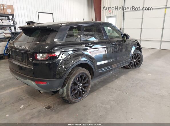 SALVP2RXXKH347751 2019 LAND ROVER RANGE ROVER EVOQUE Black Задня права чверть