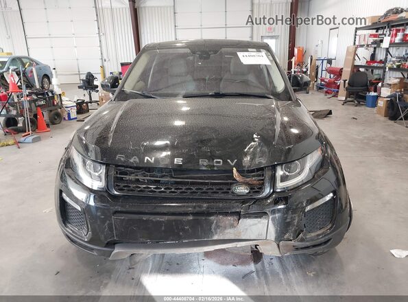 SALVP2RXXKH347751 2019 LAND ROVER RANGE ROVER EVOQUE Black Вид задньої частини салону