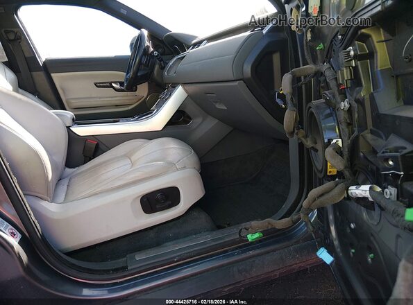SALVR2BGXGH100841 2016 LAND ROVER RANGE ROVER EVOQUE Серый Вид салона спереди