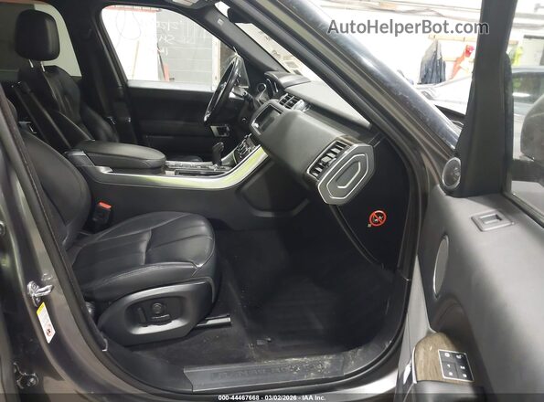 SALWG2FK7HA673926 2017 LAND ROVER RANGE ROVER SPORT Серый Вид салона спереди