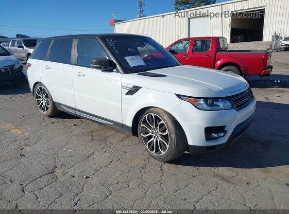 SALWG2FV5HA145943 2017 LAND ROVER RANGE ROVER SPORT White Front right