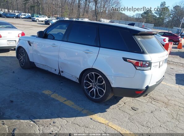 SALWG2FV5HA145943 2017 LAND ROVER RANGE ROVER SPORT White Rear left