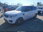 2017 Land Rover Range Rover Sport 3.0l V6 Supercharged Se White vin: SALWG2FV5HA145943